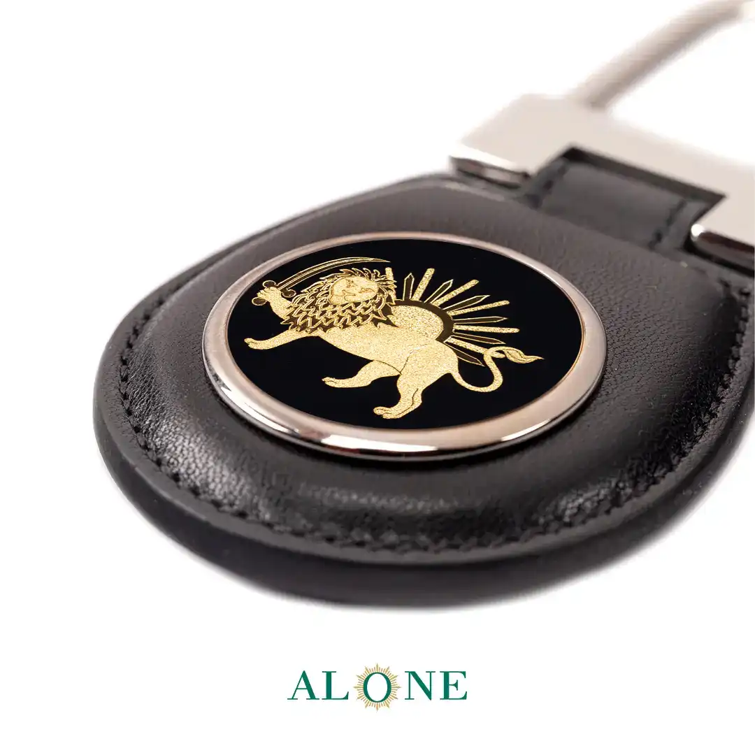 جاسوئیچی گرد مشکی Meisterstuck انیکس شیر و خورشید - Image 5