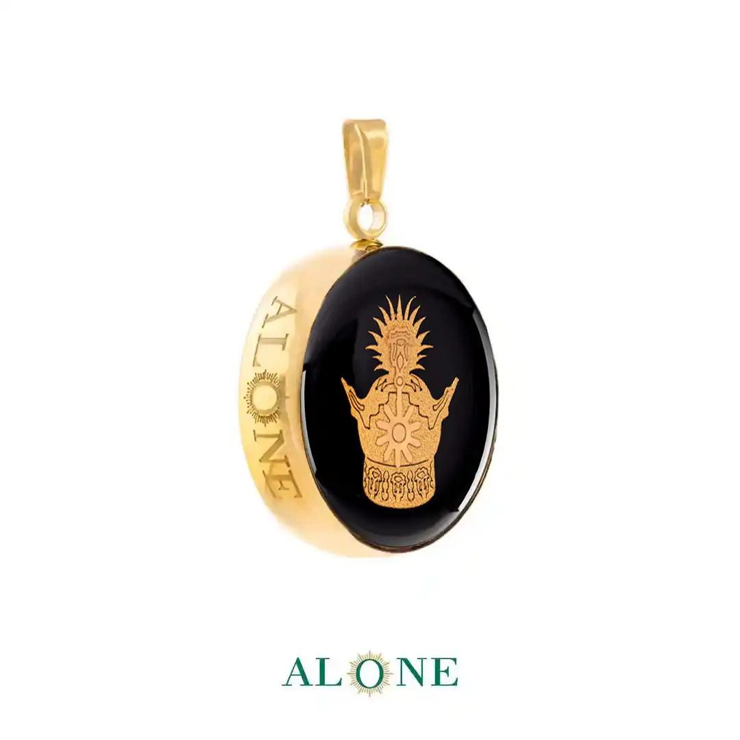 آویز کوچک گرد انیکس تاج