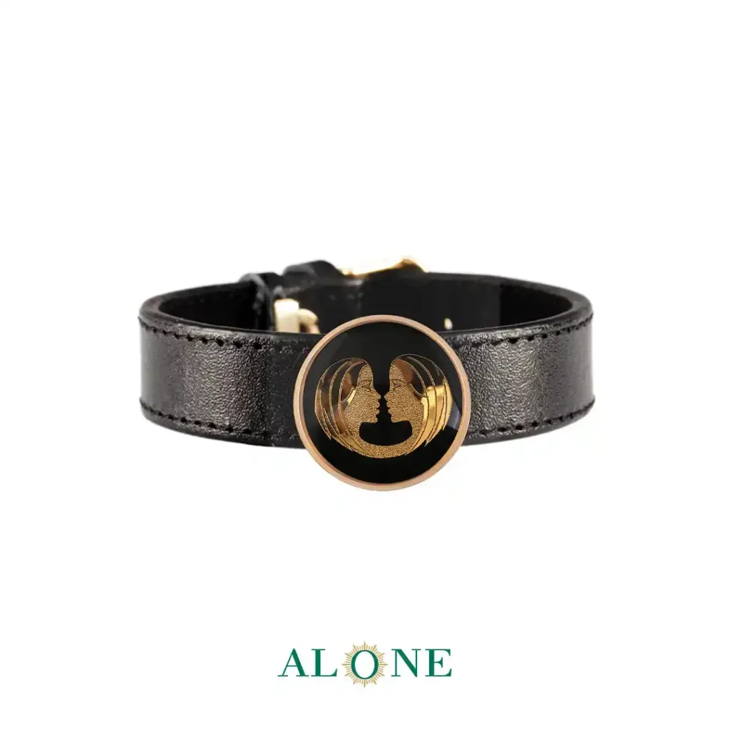 دستبند چرم گرد انیکس خرداد