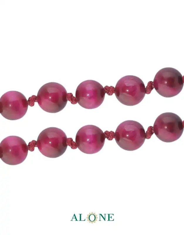 سنگ گره ای بلند 60 تایگر صورتی ساده قطر 8