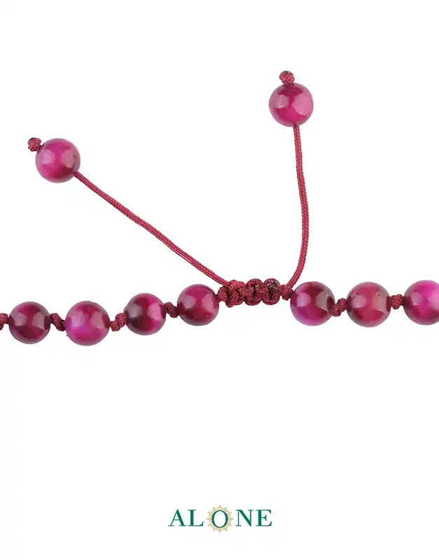 سنگ گره ای بلند 60 تایگر صورتی ساده قطر 8