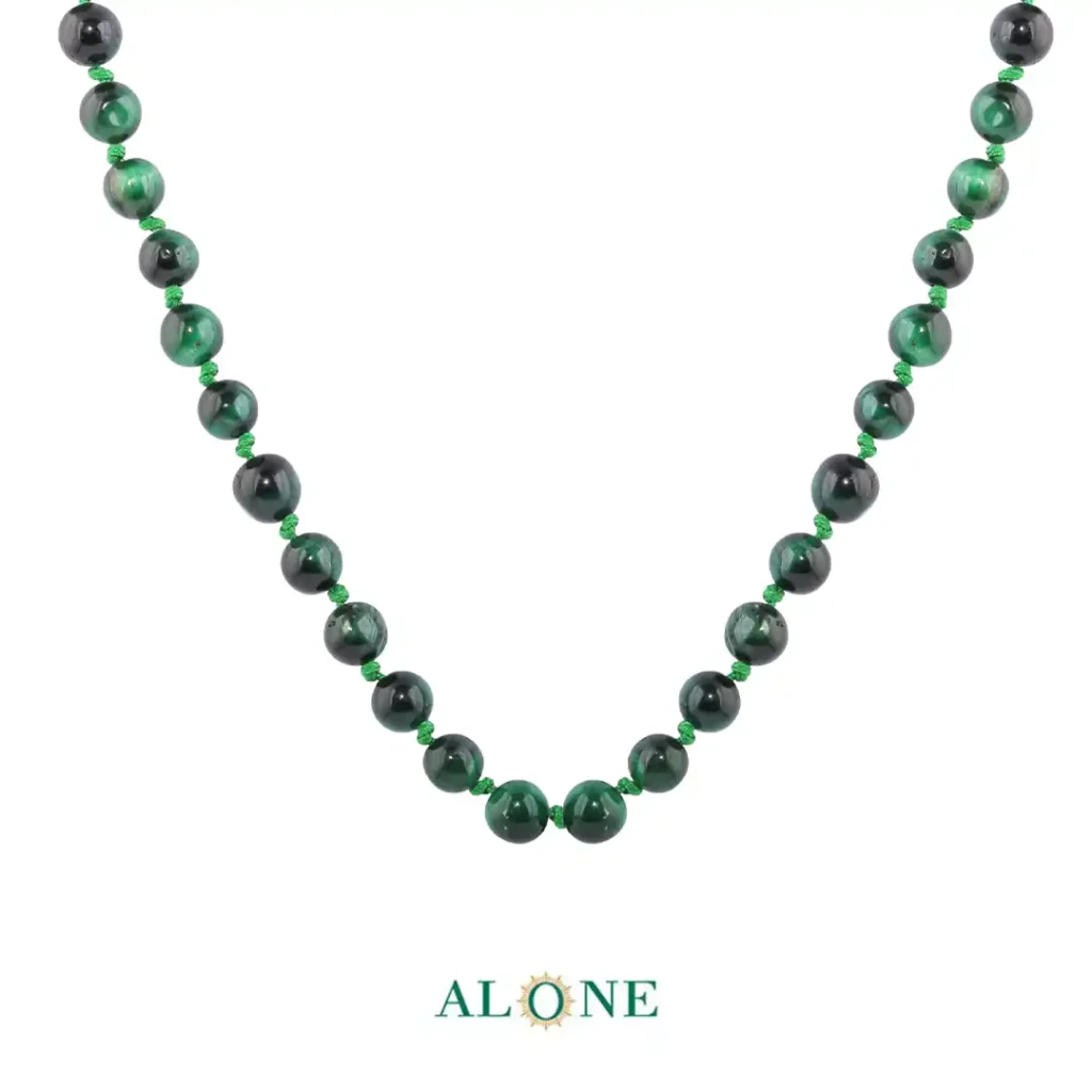 سنگ گره ای کوتاه 45 تایگر سبز ساده قطر 6