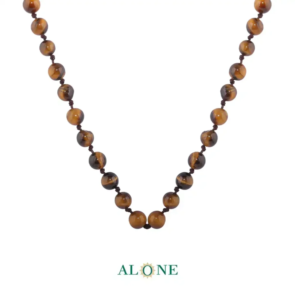 سنگ گره ای کوتاه 45 تایگر قهوه ای ساده قطر 6