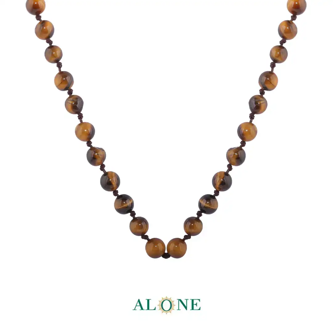 سنگ گره ای کوتاه 45 تایگر قهوه ای ساده قطر 6