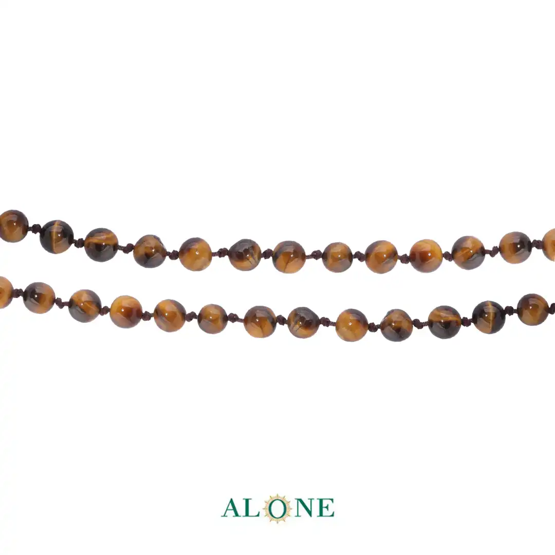 سنگ گره ای کوتاه 45 تایگر قهوه ای ساده قطر 6