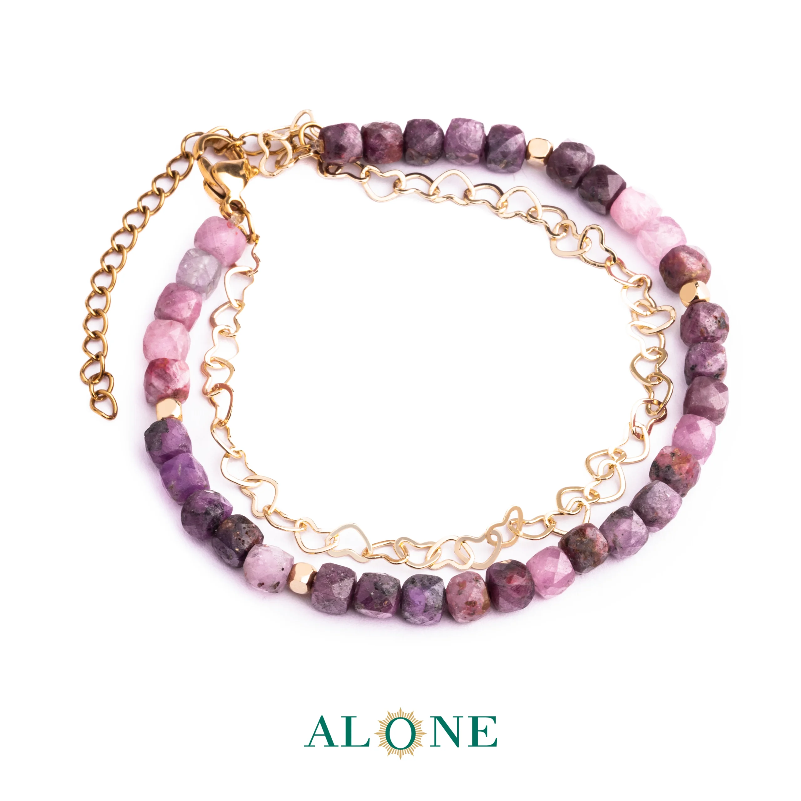 دستبند یاقوت گلفام