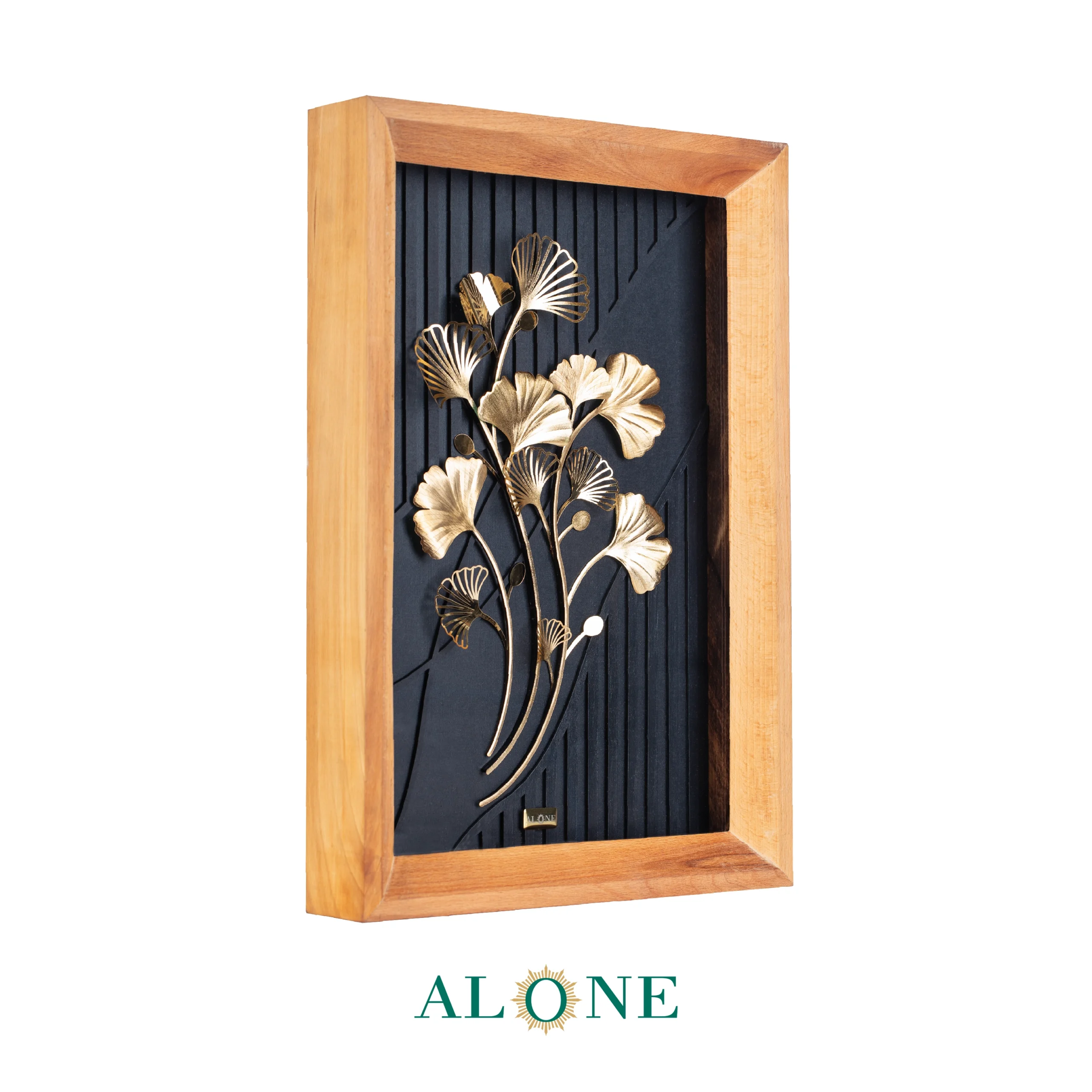 تابلو آروشا قهوه ای 28*40 - Image 2