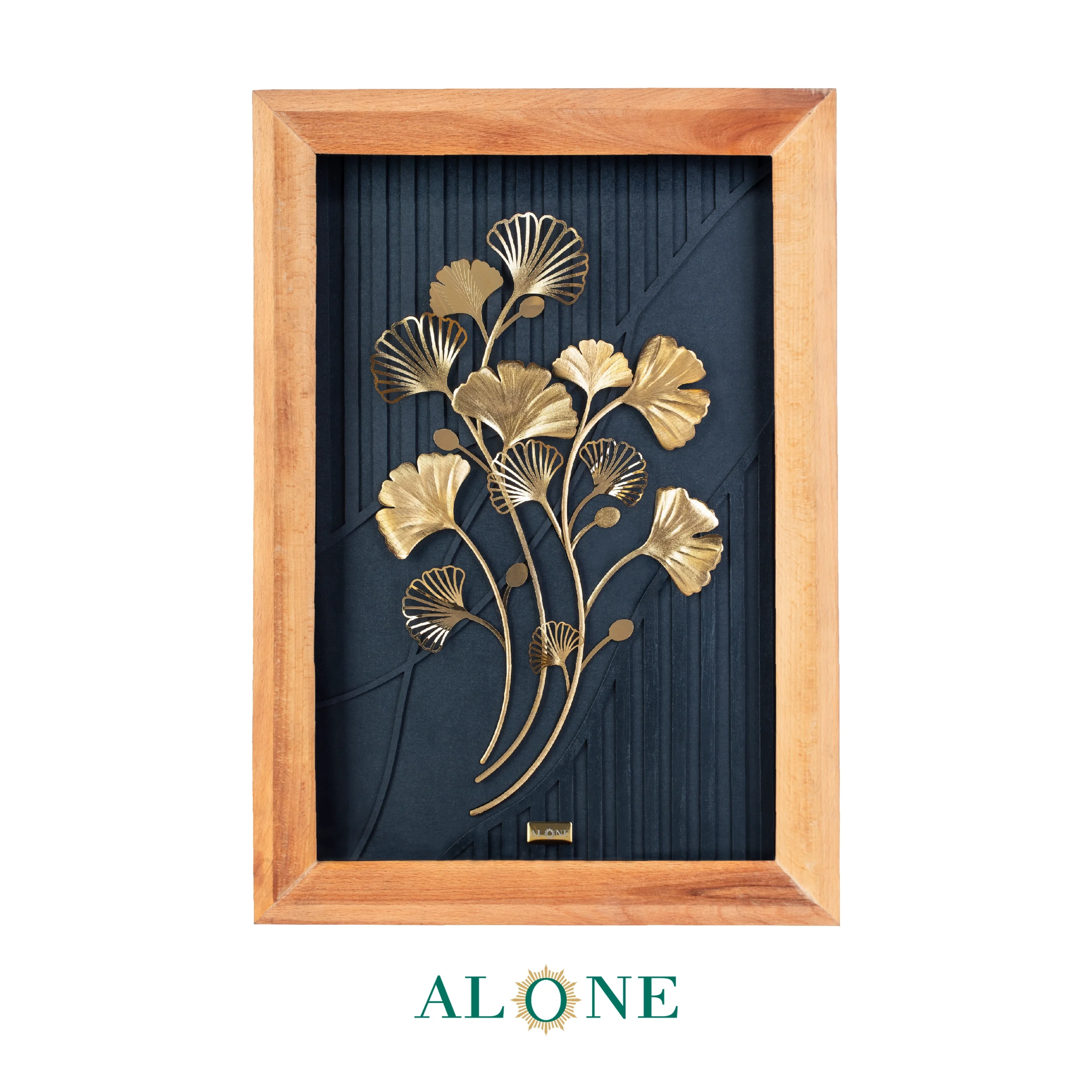 تابلو آروشا قهوه ای 28*40