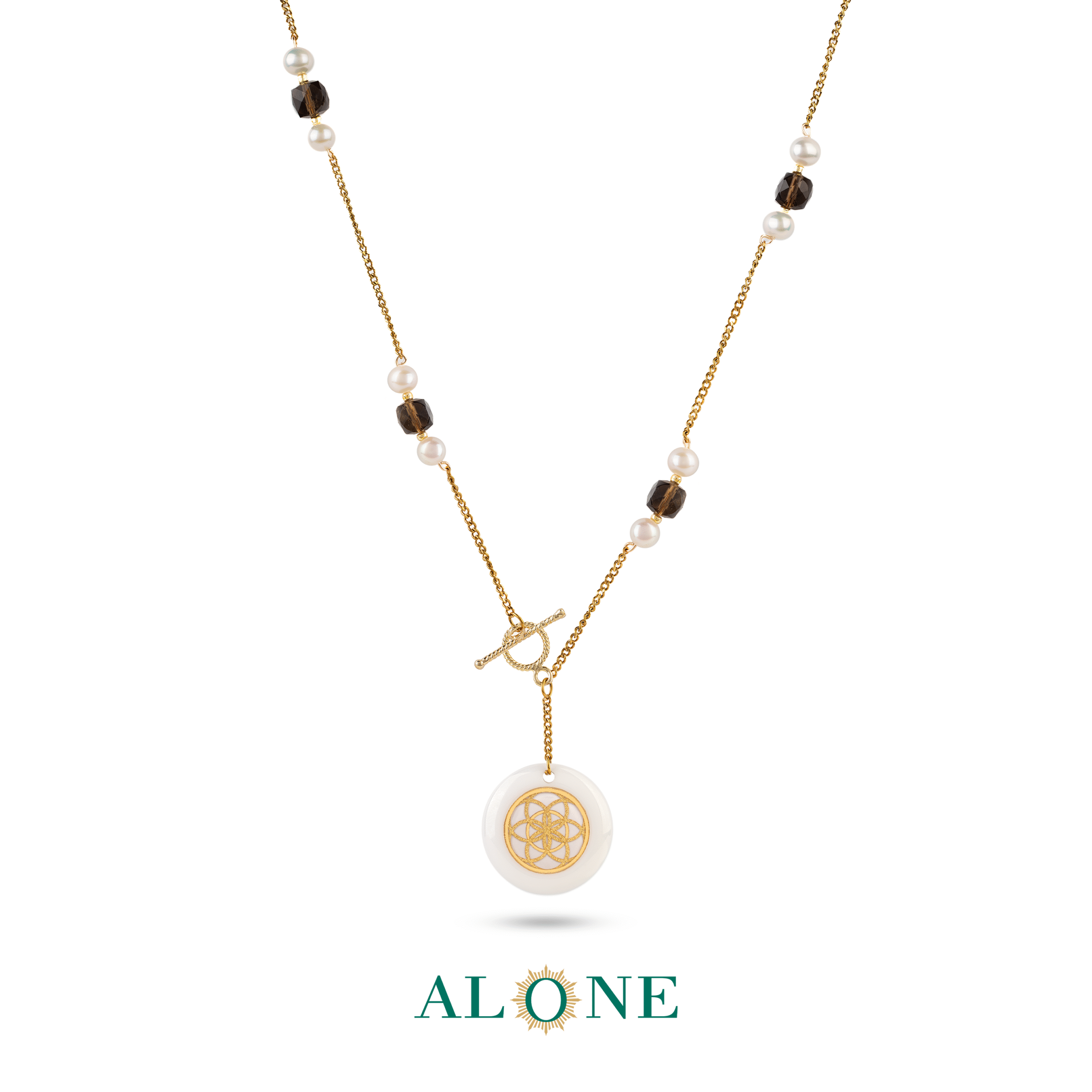 گردنبند تنگستن صدفی هستی