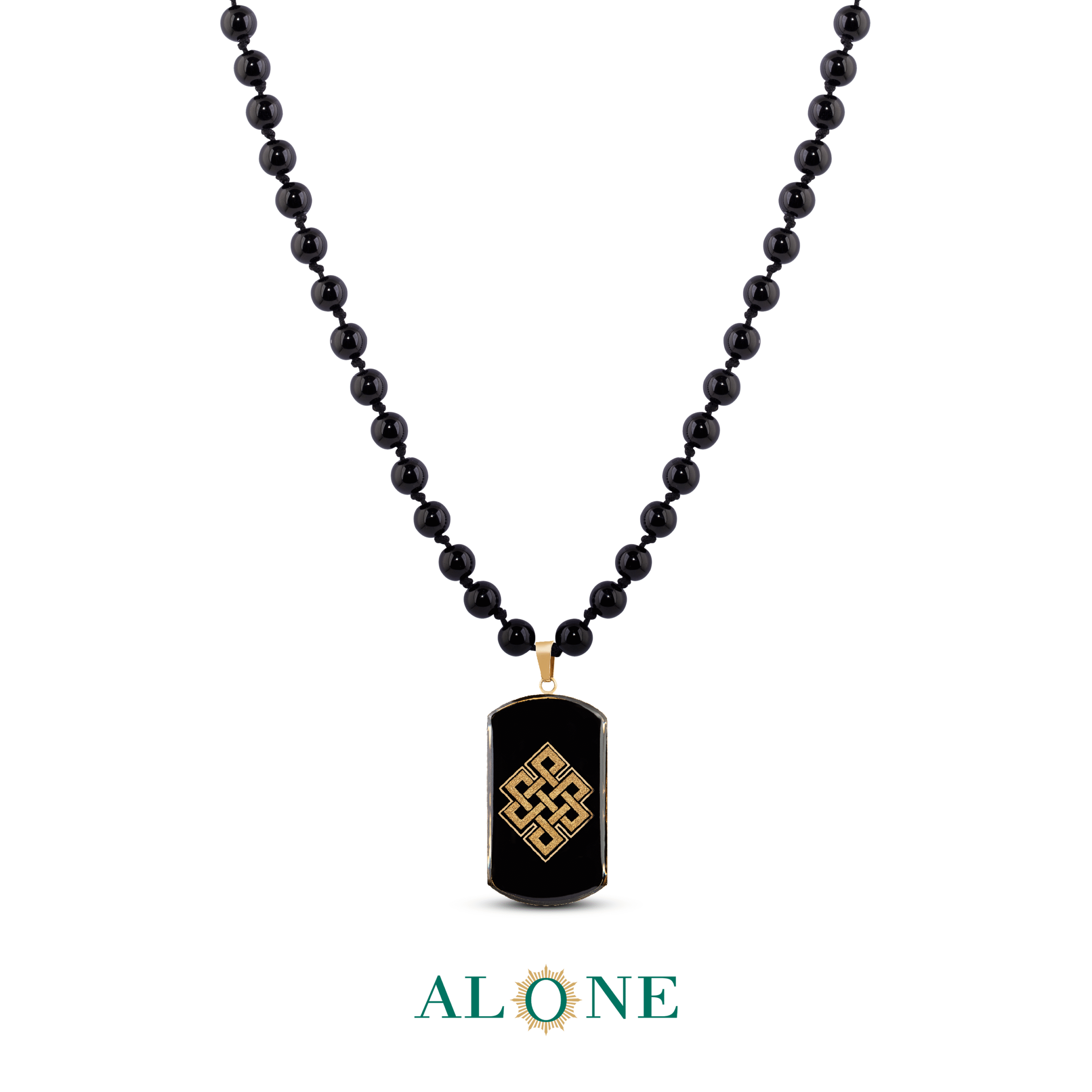 گردنبند مستطیل انیکس نیهاد