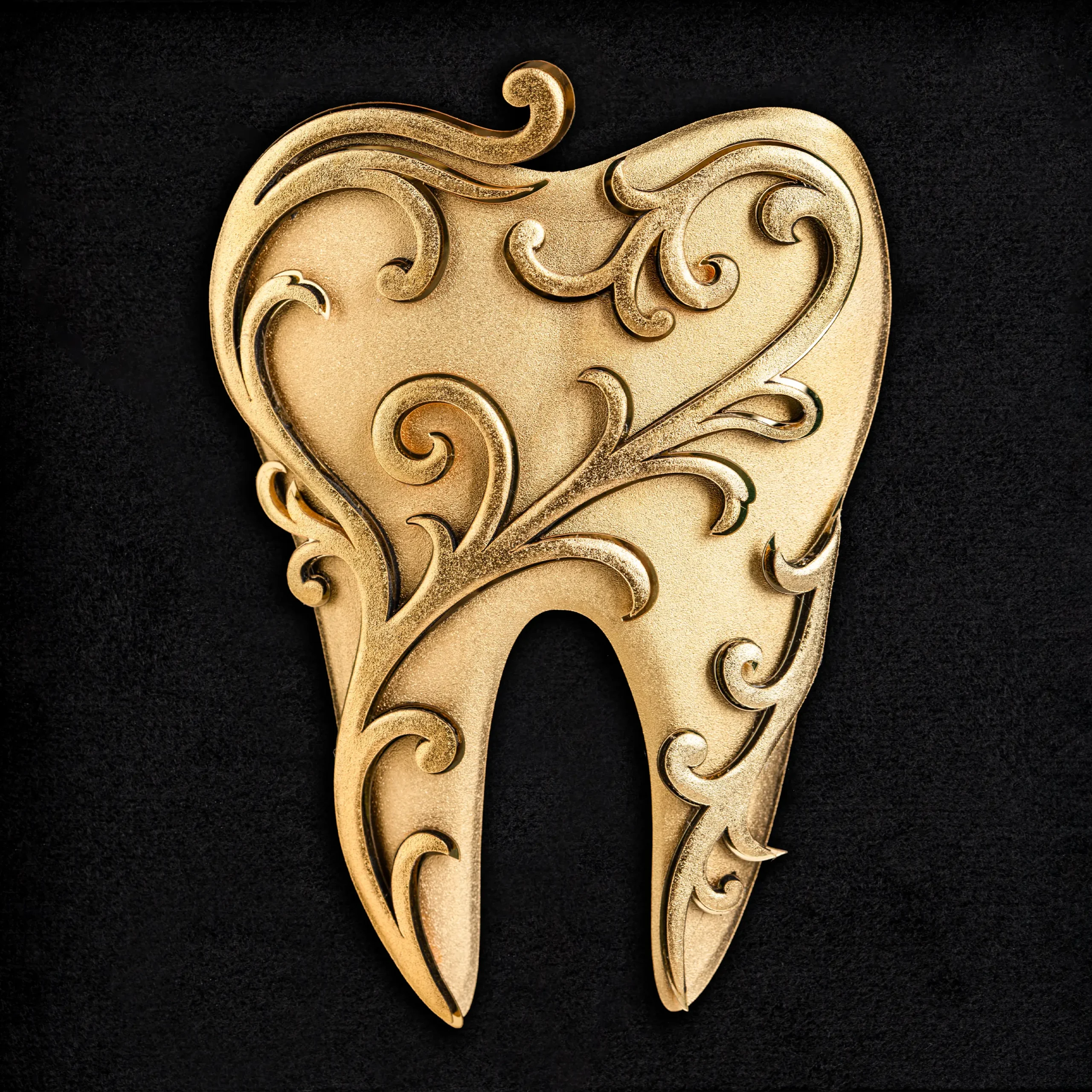 تابلو دندانپزشکی مشکی 31*31