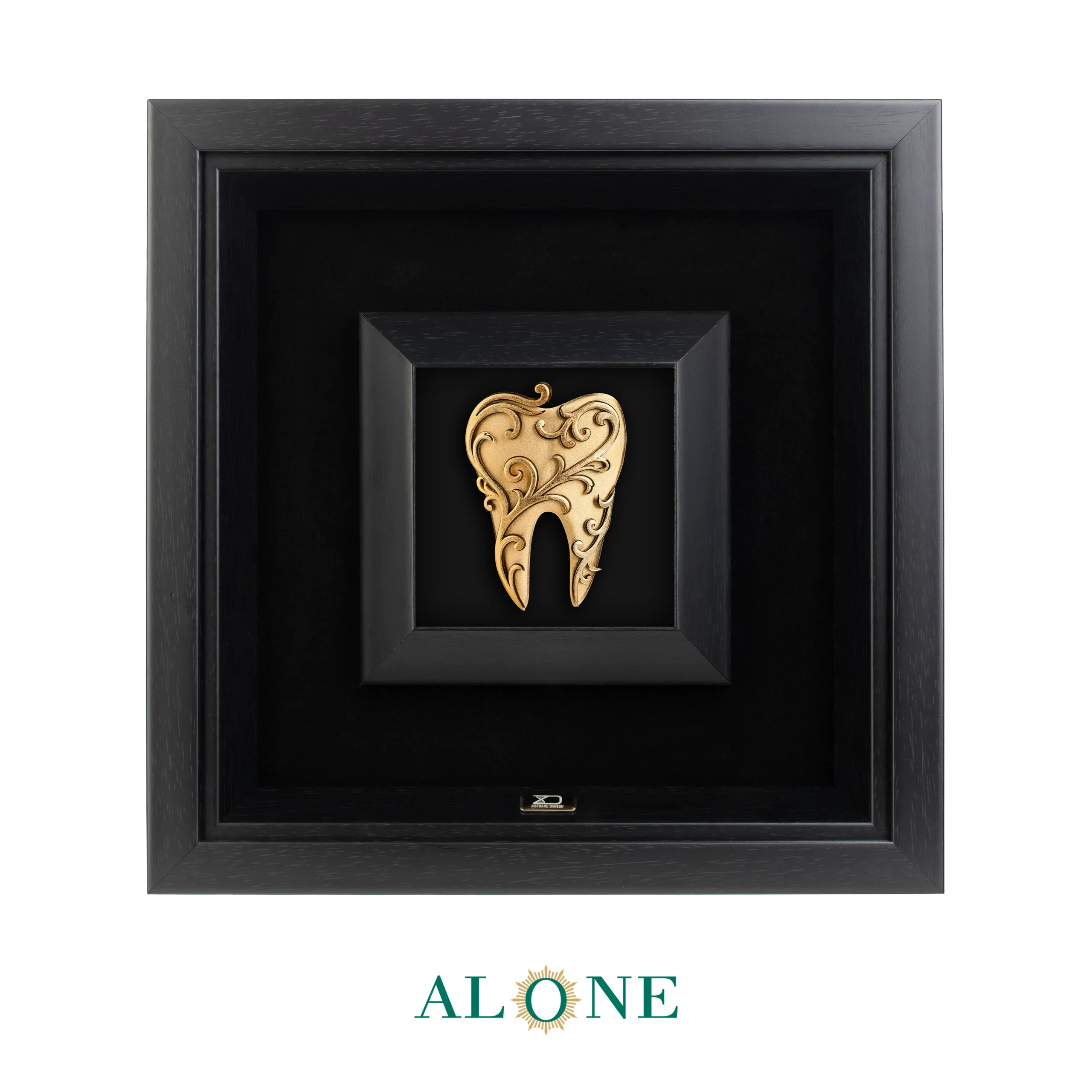 تابلو دندانپزشکی مشکی 31*31