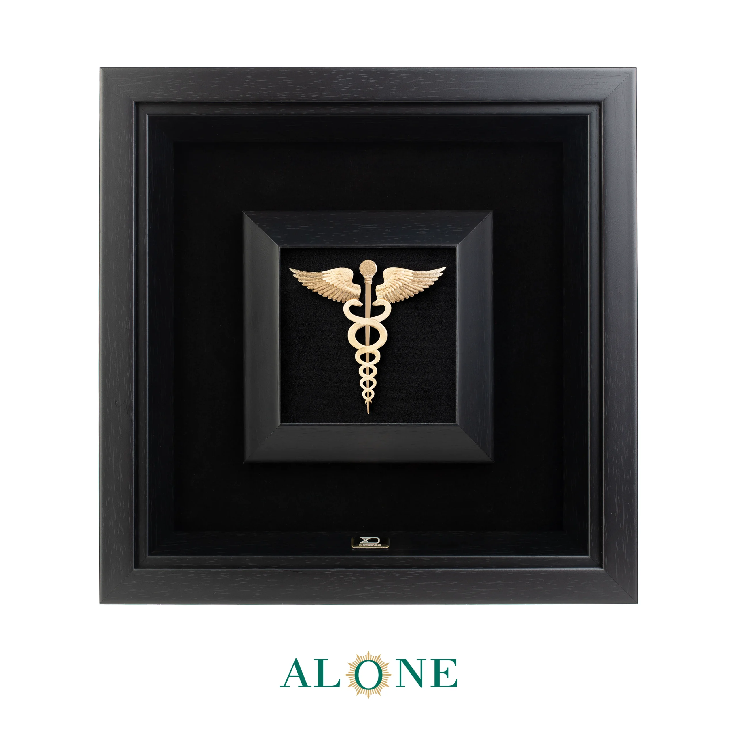 تابلو عصای هرمس مشکی 31*31