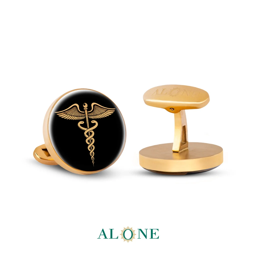 دکمه سر دست عصای هرمس