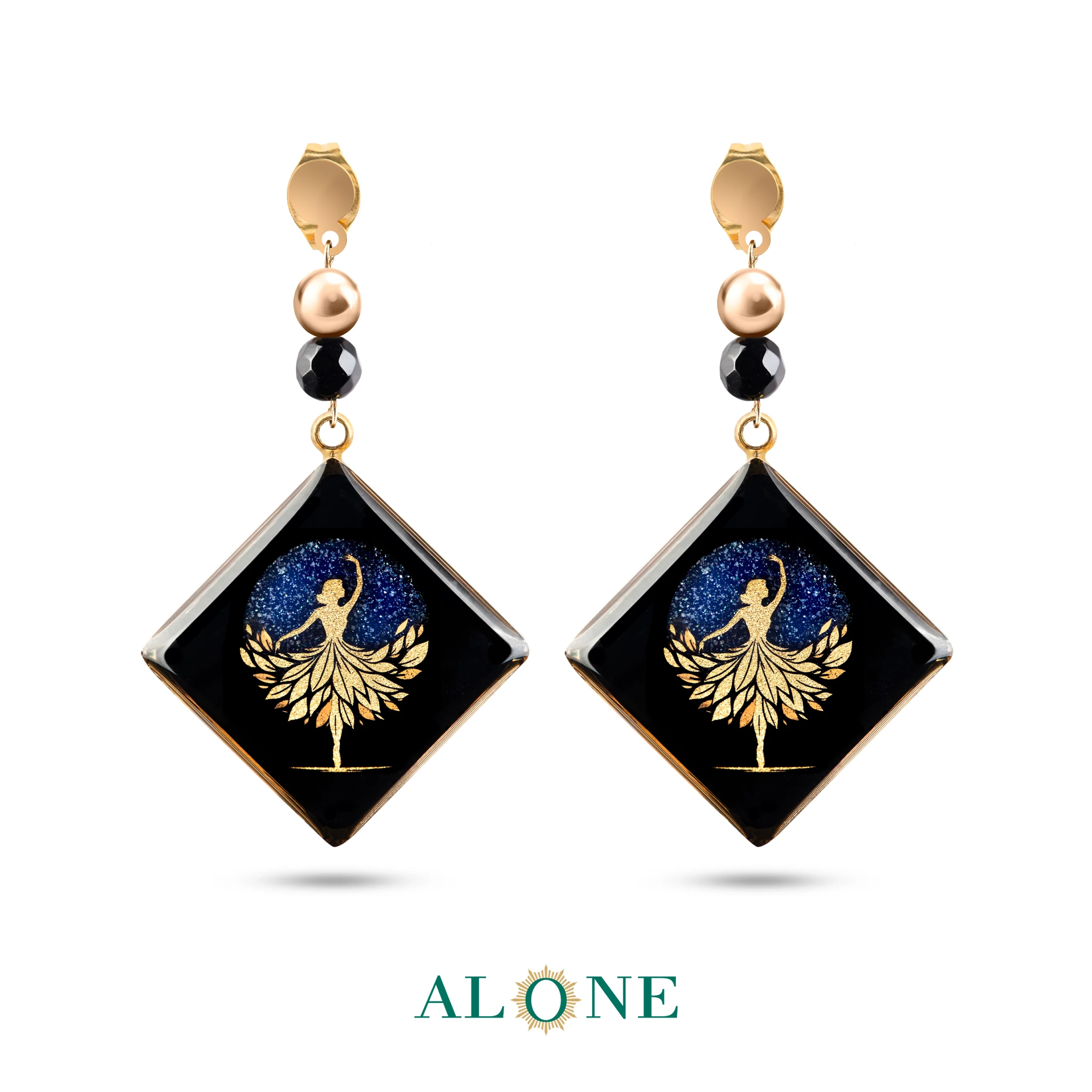 گوشواره مربع انیکس آیسو