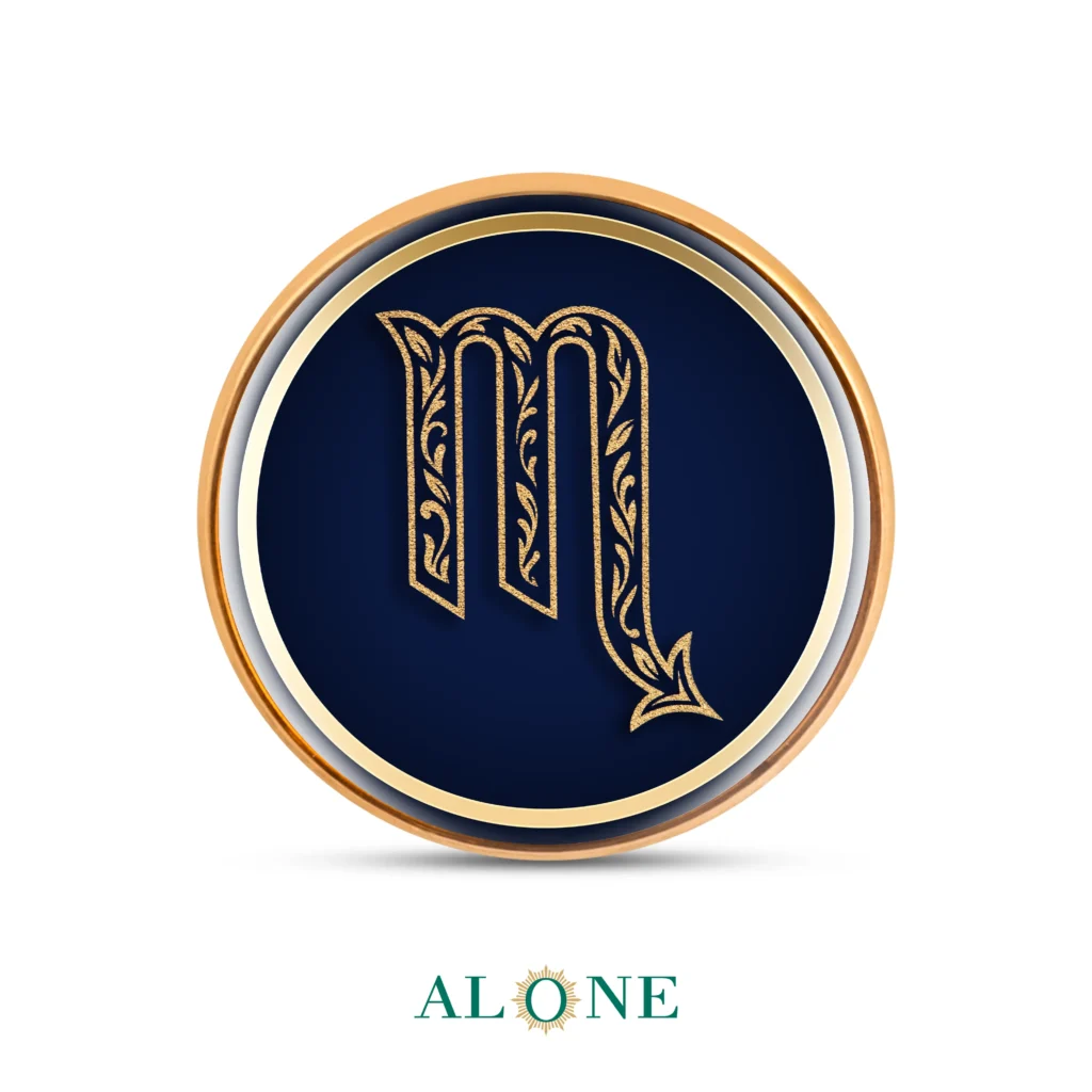 پلاک دستبند چرم مردانه گرد سایز 25 سرمه ای آبان