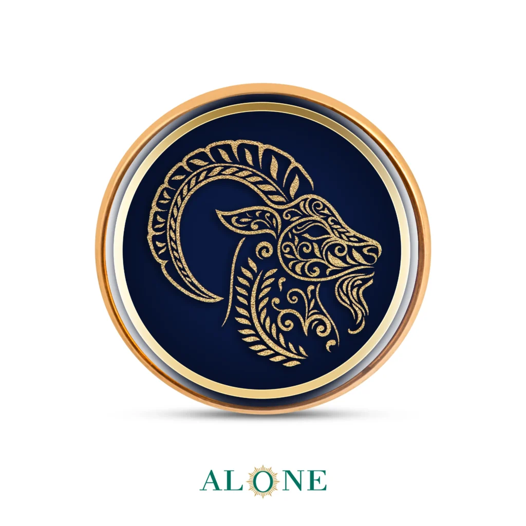 پلاک دستبند چرم مردانه گرد سایز 25 سرمه ای دی